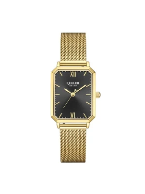 Obrázek produktu Régler Analogové hodinky 'Régler Élégance Mesh Gold - Black' zlatá / černá