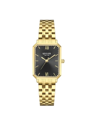 Obrázek produktu Régler Analogové hodinky 'Régler Élégance Steel Gold - Black' zlatá / černá