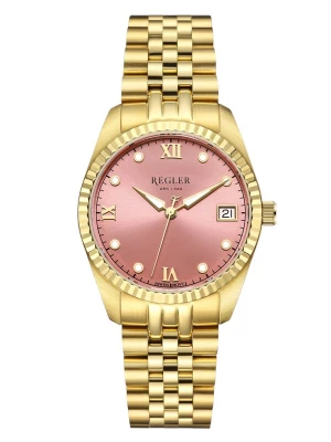Obrázek produktu Régler Analogové hodinky 'Régler Liberté Steel Gold - Blush' zlatá