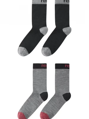 Obrázek produktu Reima Dětské ponožky z vlněné směsi Reima Parit 2-pack černá
