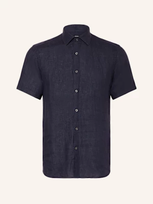 Obrázek produktu Reiss Košile S Krátkým Rukávem Holiday Slim Fit Ze Lnu tmavě modrá