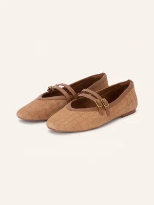 Obrázek produktu Reiss Mary Jane Baleríny Eliza koňaková / velbloudí