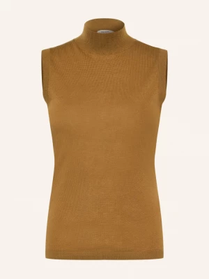 Obrázek produktu Reiss Pletené Tričko Evelyn Z Merino Vlny koňaková