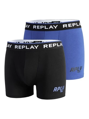 Obrázek produktu REPLAY Boxerky modrá / černá / bílá