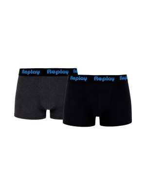 Obrázek produktu REPLAY Boxerky nebeská modř / modrý melír / černá
