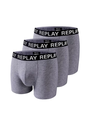 Obrázek produktu REPLAY Boxerky šedý melír / černá / bílá