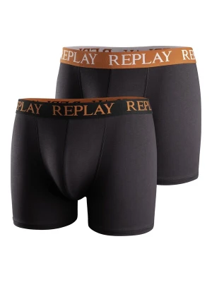 Obrázek produktu REPLAY Boxerky umbra / černá / bílá