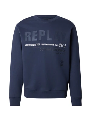 Obrázek produktu REPLAY Mikina tmavě modrá / bílá