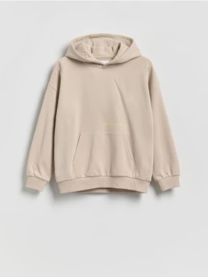 Obrázek produktu Reserved - Bavlněná oversize mikina - tělová