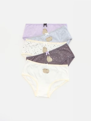 Obrázek produktu Reserved - Bavlněné kalhotky Pusheen 5 pack - vícebarevná