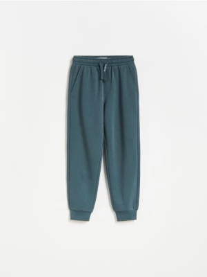 Obrázek produktu Reserved - Bavlněné kalhoty joggers - ocelově modrá