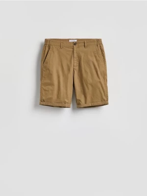 Obrázek produktu Reserved - Bavlněné kraťasy chino - béžová