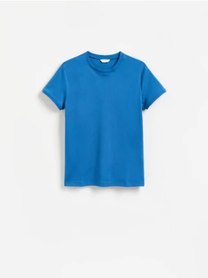 Obrázek produktu Reserved - Bavlněné tričko slim fit - modrá