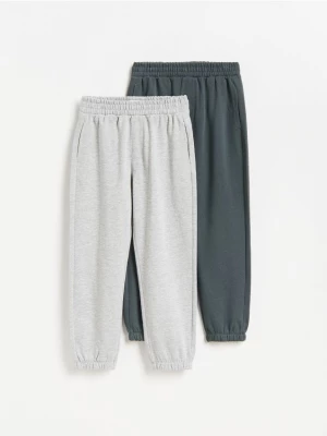 Obrázek produktu Reserved - Bavlněné joggery 2 ks - tmavě šedá