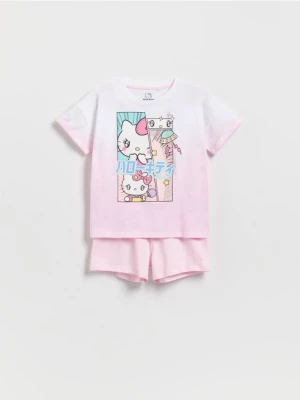 Obrázek produktu Reserved - Dvoudílné pyžamo Hello Kitty - pastelově růžová