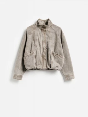 Obrázek produktu Reserved - Džínová bunda bomber - kávová