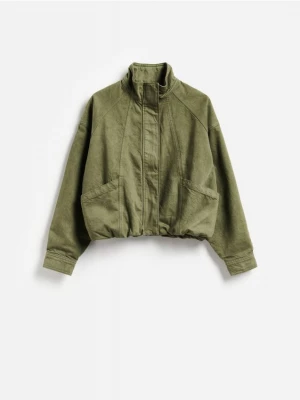 Obrázek produktu Reserved - Džínová bunda bomber - zelená