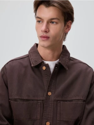 Obrázek produktu Reserved - Džínová košile comfort fit - dark grey jeans