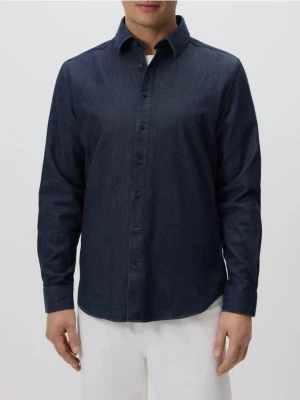 Obrázek produktu Reserved - Džínová košile slim fit - tmavomodrá