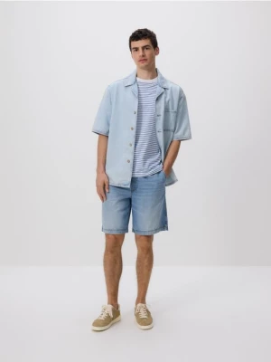Obrázek produktu Reserved - Džínové kraťasy jogger - modrá