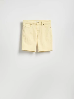 Obrázek produktu Reserved - Džínové šortky straight - yellow jeans