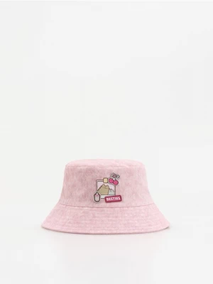 Obrázek produktu Reserved - Džínový klobouk Pusheen - růžová