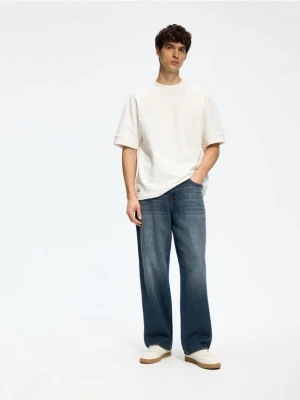 Obrázek produktu Reserved - Džíny baggy se sepraným efektem - indigo jeans