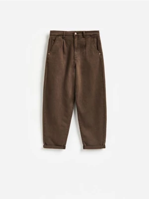 Obrázek produktu Reserved - Džíny barrel leg - dark grey jeans