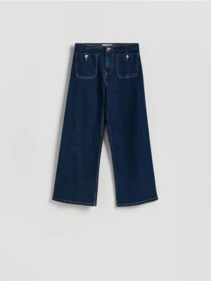 Obrázek produktu Reserved - Džíny culottes - tmavomodrá