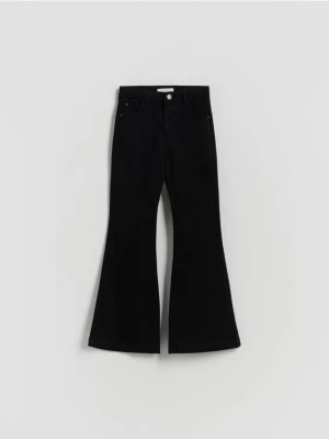 Obrázek produktu Reserved - Džíny high waist flare - černý