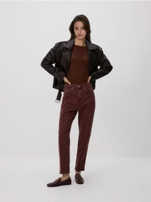 Obrázek produktu Reserved - Džíny mom fit - hnědá
