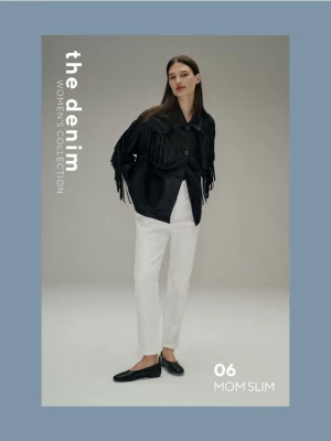 Obrázek produktu Reserved - Džíny mom fit - krémová