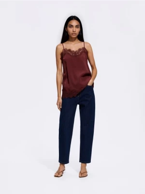Obrázek produktu Reserved - Džíny mom fit slim - ocelově modrá