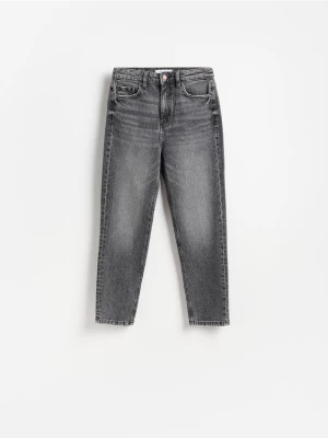 Obrázek produktu Reserved - Džíny mom fit slim - šedá