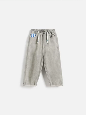 Obrázek produktu Reserved - Džíny relaxed fit - světle šedá