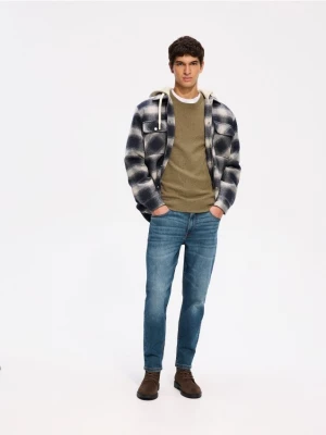 Obrázek produktu Reserved - Džíny slim cropped - indigo jeans