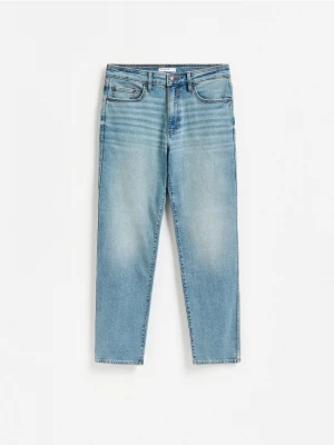 Obrázek produktu Reserved - Džíny straight se sepraným efektem - indigo jeans