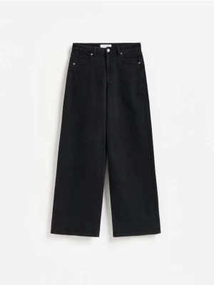 Obrázek produktu Reserved - Džíny wide leg comfort - černý