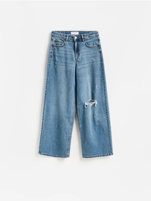 Obrázek produktu Reserved - Džíny wide leg comfort - modrá