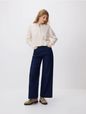 Obrázek produktu Reserved - Džíny wide leg comfort - ocelově modrá