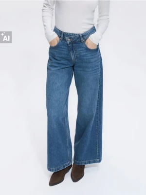 Obrázek produktu Reserved - Džíny wide leg - indigo jeans