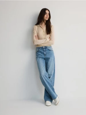 Obrázek produktu Reserved - Džíny wide leg - modrá