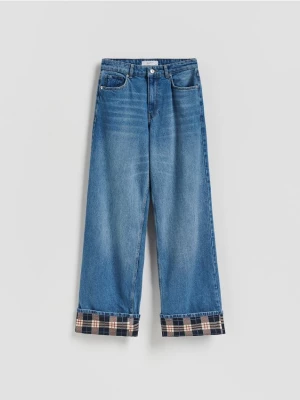Obrázek produktu Reserved - Džíny wide leg - modrá