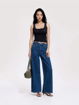Obrázek produktu Reserved - Džíny wide leg - modrá