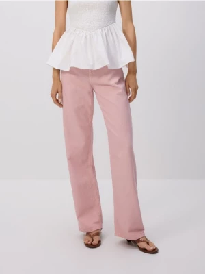 Obrázek produktu Reserved - Džíny wide leg - růžová