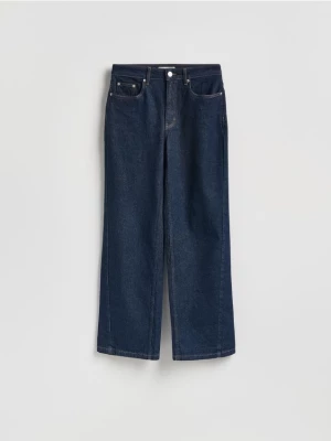 Obrázek produktu Reserved - Džíny wide leg s prošitím - indigo jeans