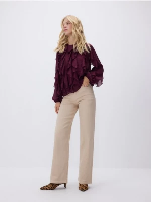 Obrázek produktu Reserved - Džíny wide leg - tělová