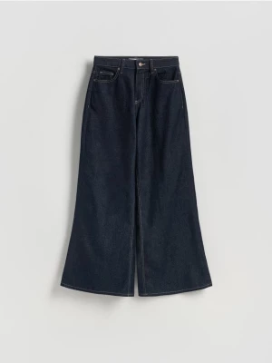 Obrázek produktu Reserved - Džíny wide leg - tmavomodrá