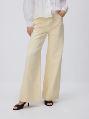 Obrázek produktu Reserved - Džíny wide leg - žlutá