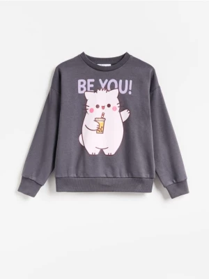 Obrázek produktu Reserved - GIRLS` JOGGING TOP - tmavě šedá